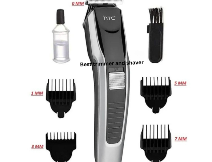 HTC AT 538 Rechargeable Hair & Beard Trimmer – স্টাইলিশ লুকের সাশ্রয়ী সমাধান