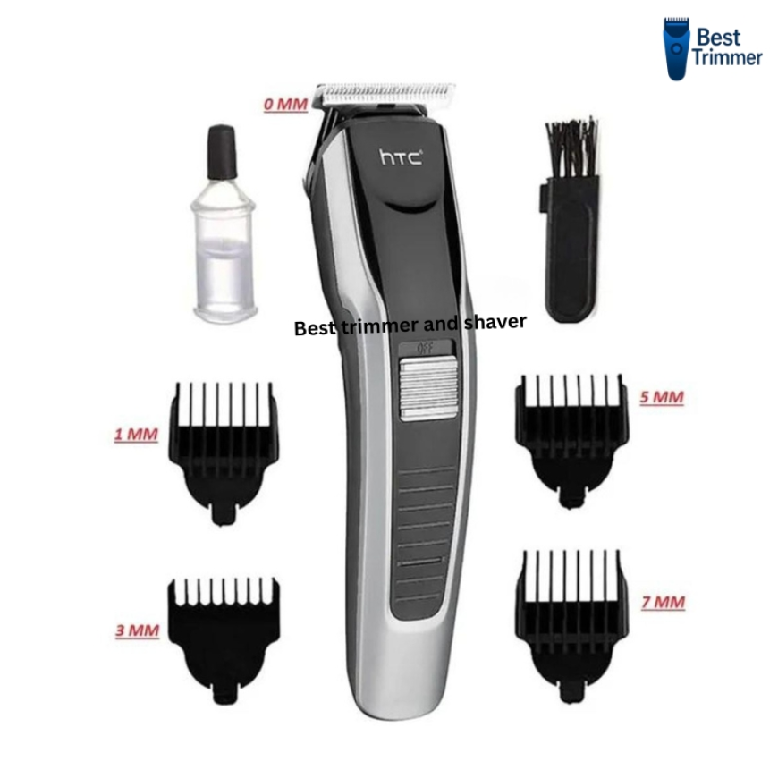 HTC AT 538 Rechargeable Hair & Beard Trimmer – স্টাইলিশ লুকের সাশ্রয়ী সমাধান